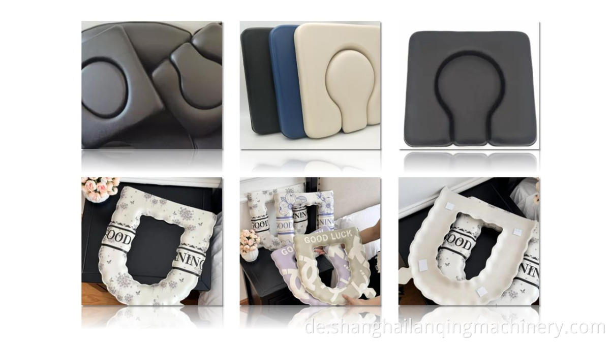 Toilet seat high-frequency fuse machine